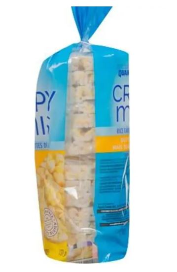 QUAKER CORN CAKE BUTTER (12X127GR) 12 per case