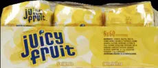 JUICY FRUIT GUM YELLOW BOTTLE (4X6X1UN) 24 Per Case