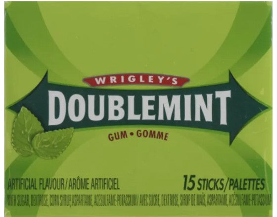 DOUBLEMINT GUM OTC (12X10X1UN) 120 per case