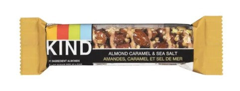 KIND Caramel Almond and Sea Salt Bar, 40 Grams 12 per case