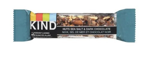 KIND Dark Chocolate Nuts and Sea Salt Bar, 40 Grams 12 per case