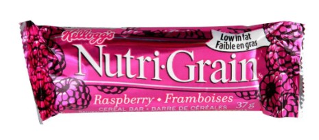 NUTRI-GRAIN BAR CEREAL RASPBERRY (12X295GR) 12 per case