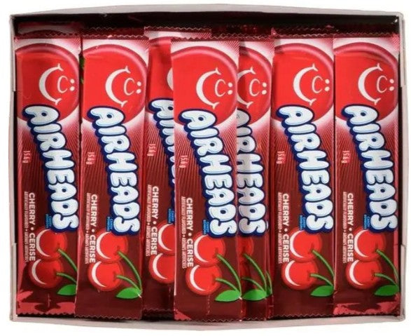 AIRHEADS CHEWING PASTE CHERRY (12X36X15GR) 432 Per Case