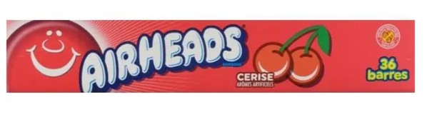 AIRHEADS CHEWING PASTE CHERRY (12X36X15GR) 432 Per Case