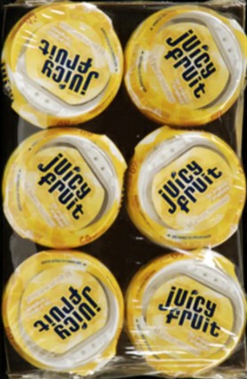 JUICY FRUIT GUM YELLOW BOTTLE (4X6X1UN) 24 Per Case
