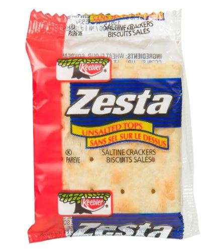 KELLOGG CRACKER SODA ZESTA N/S 6 G. (500X6GR) 500 per case