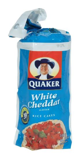 QUAKER CORN CAKE CHEDDAR (12X140GR) 12 per case