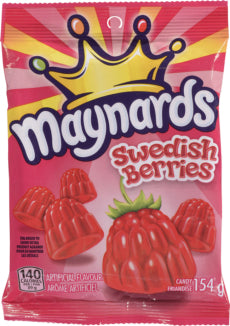 CANADIAN MAYNARDS CANDY SWEDISH BERRY CELLO (12X154GR) 12 Per Case