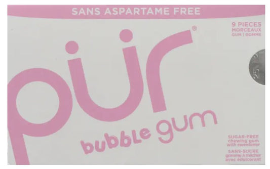 PUR Gum Bubblegum Gum (PUR Gum) 12 per case