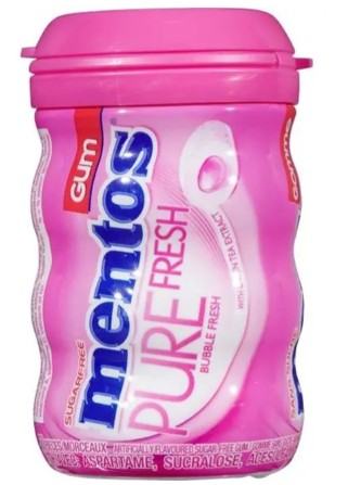 MENTOS GUM BUBBLE FRESH (6X6X1UN) 36 per case