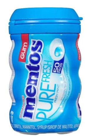 MENTOS GUM MINT FRESH (6X6X1UN) 36 per case