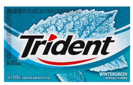 TRIDENT GUM STICK FRESHMINT (12X12X1UN) 144 per case