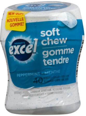 EXCEL GUM MINT BOTTLE (4X6X1UN) 24 per case