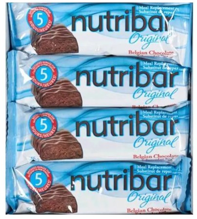 NUTRIBAR BAR ENERGY BELGIAN CHOCOLATE (6X12X65GR) 72 per case