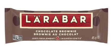 Larabar Chocolate Brownie Fruit and Nut Energy Bar, 45 Gram 16 per case