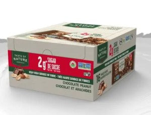 Taste of Nature Organic Chocolate Peanut Snack Bar, 40 Gram 16 per case