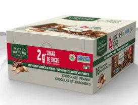 Taste of Nature Organic Chocolate Peanut Butter Snack Bar, 40 Gram 16 per case