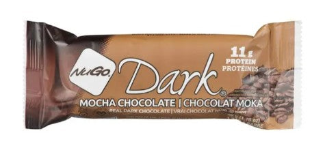 NuGo Dark Mocha Chocolate Protein Bar, 50 Gram 12 per case