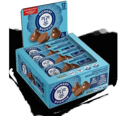 Hungry Buddha Chocolate Chip Bar, 40 Grams 12 per case