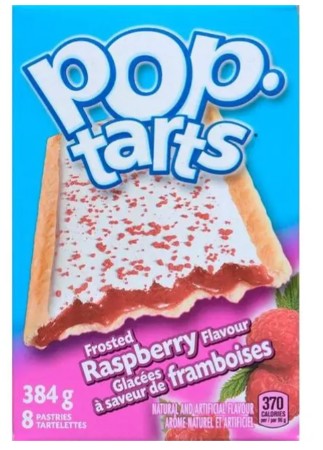 POP-TARTS SNACK FROSTED RASPBERRY (12X384GR) 12 per case