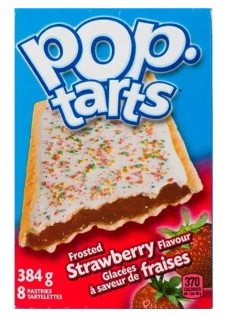POP-TARTS SNACK FROSTED STRAWBERRY (12X384GR) 12 per case