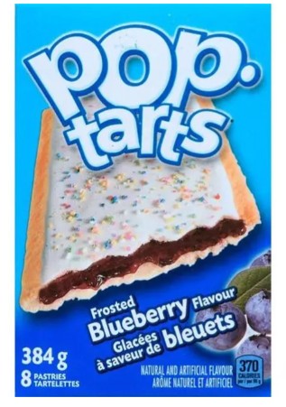POP-TARTS SNACK FROSTED BLUEBERRY (12X384GR) 12 per case