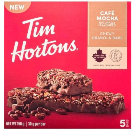 TIM HORTONS BAR GRANOLA MOKA COFFEE (12X150GR) 12 per case