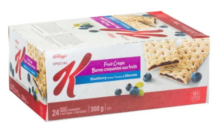 SPECIAL K BAR BLUEBERRY CRUNCHY 72 per case