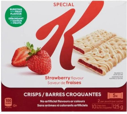 SPECIAL K BAR CRUNCHY STRAWBERRY FRUIT 8 per case