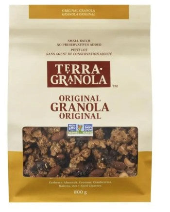 Terra Breads Original Granola 800g Cs/8 (Terra Breads Original Granola) 8 per case