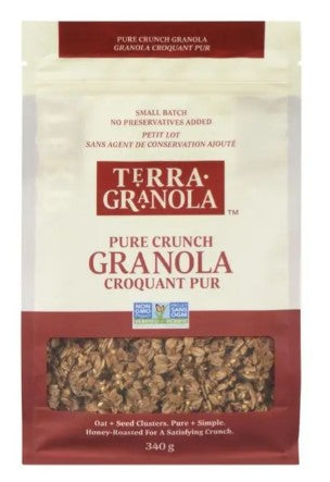 Terra Breads Pure Crunch Granola 340g case 8 (Terra Breads) 8 per case