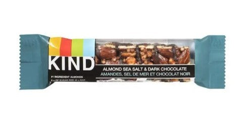 KIND Almond Sea Salt and Dark Chocolate Bar, 40 Gram 36 per case