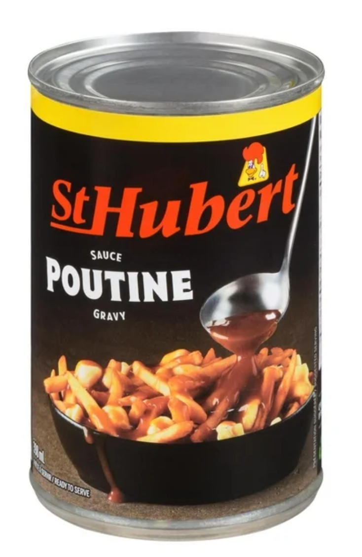Poutine Gravy, STH Poutine Gravy Sauce 52g Quebec Canadian Popular Pantry Canned Staple Poutine